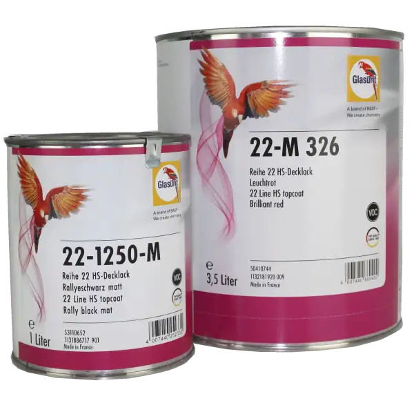 Peinture Ligne 22 22-a160 Glasurit 1L Blanc Réduit