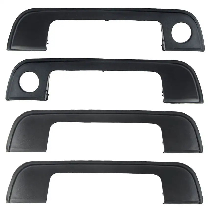 Lot complet de cache poignée pour BMW Serie 5 (E34) (1987-1996) avant gauche + droite et arrière gauche + droite 51228119076