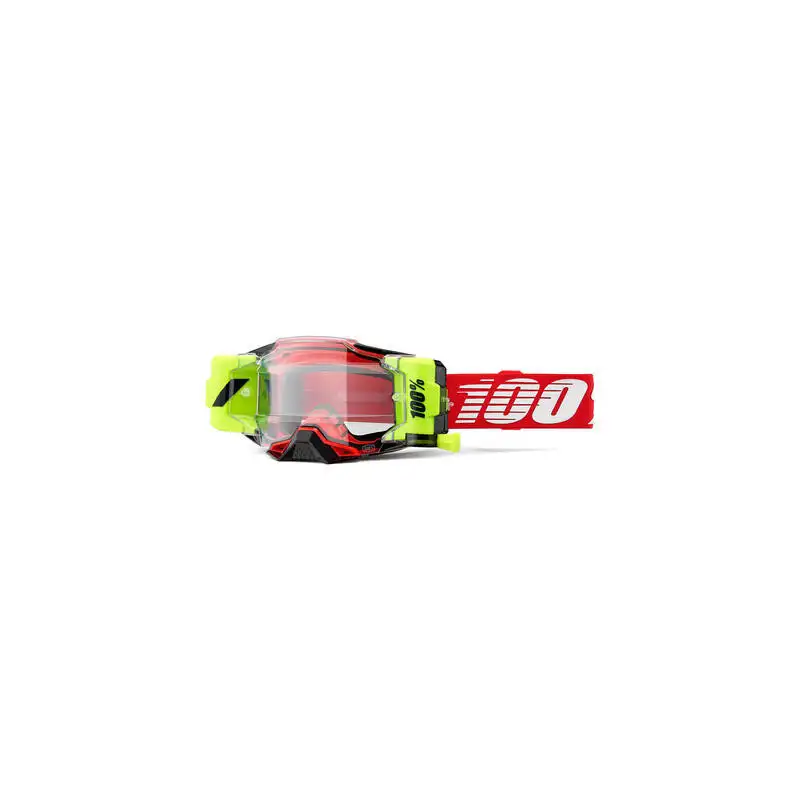 Masque 100% ARMEGA FORECAST Rouge - Planet Motorsport