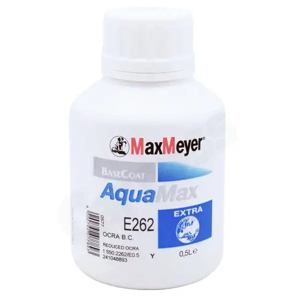 Peinture AquaMax Extra E262 MaxMeyer Ocre de nuançage 0.5L