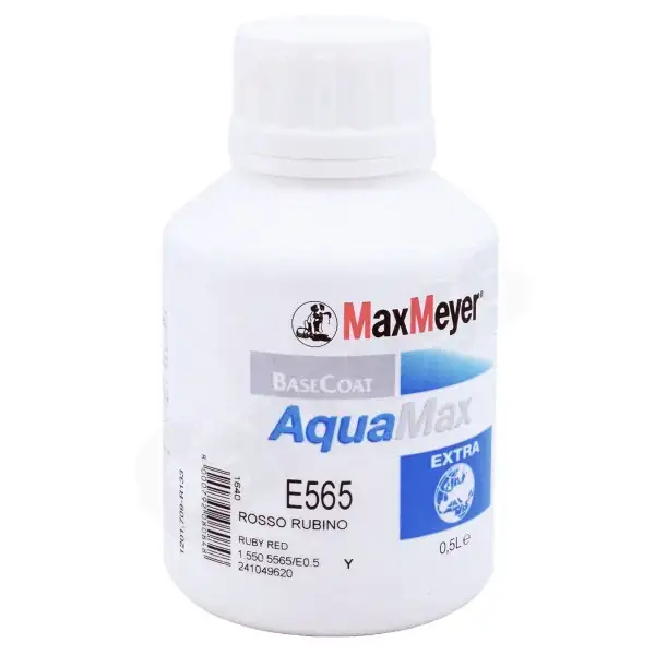 Peinture AquaMax Extra E565 MaxMeyer Rouge rubis 0.5L
