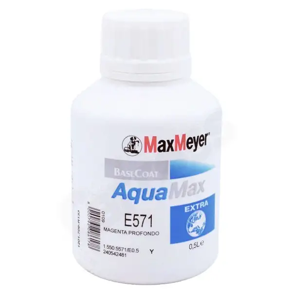 Peinture AquaMax Extra E571 MaxMeyer Bleu magenta 0.5L