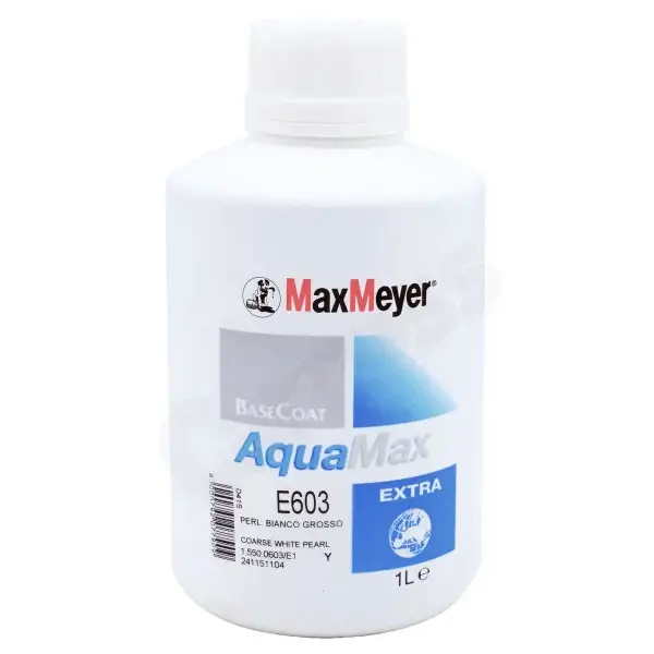 Peinture AquaMax Extra E603 MaxMeyer Nacré blanc gros grain 1L