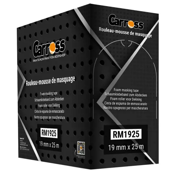 Rouleau mousse de masquage 19mm x 50m RM1950