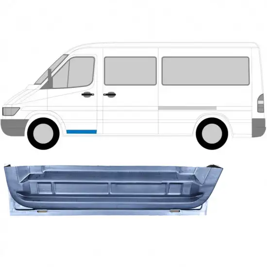 Panneau de réparation de porte avant pour Mercedes Sprinter 1995-2006 / Gauche <br/>ID:5313