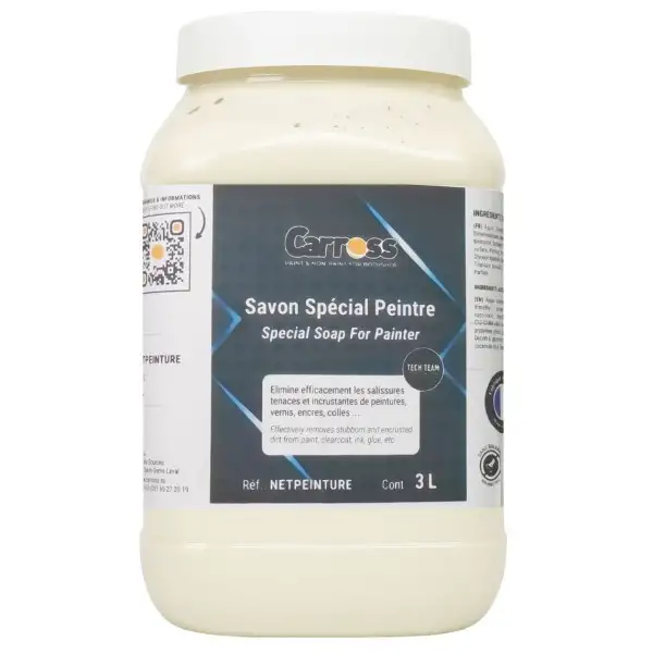 Savon spécial pour carrossier professionnel 3L NETPEINTURE