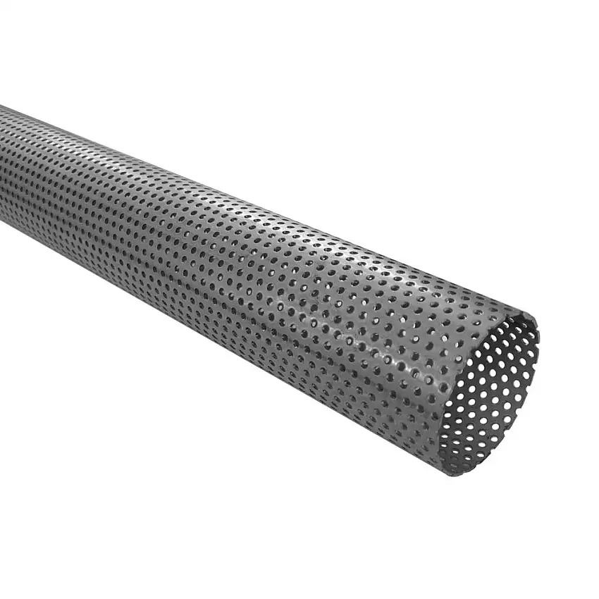 Diamètre extérieur du tube en acier perforé de 63 mm (2,5 ") (par mètre)