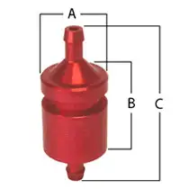 Clapets de mise à l'air à volet - Diam 8.0 mm FIA