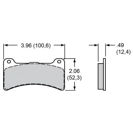 Plaquettes Dynapro Lug Mount LP-DS