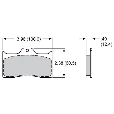 Plaquettes Wilwood Forged Dynalite-M