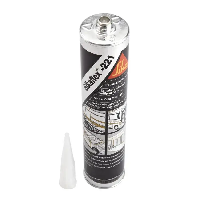 Adhésif et scellant de polyuréthane noir Sikaflex 221