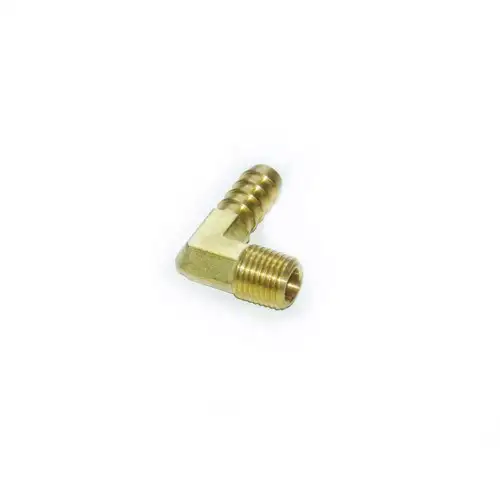 Raccord 90° 1/4x18 NPT -- diam 8mm      Pour pompe facet 480532