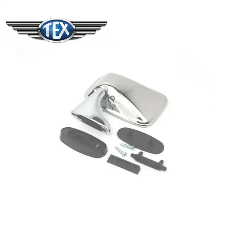 Rétro plat chromé inox - Gauche TEX®