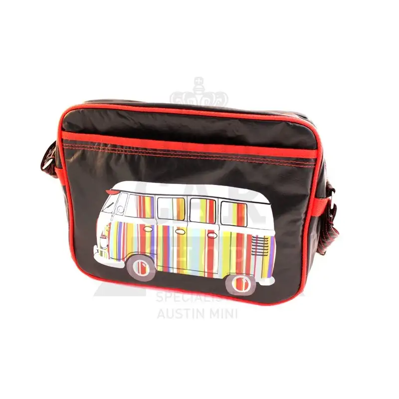 Sac Volkswagen Combi Multi-couleurs - Noir liseré rouge