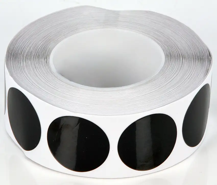 TAPE ALU/POLYESTER NOIR 45MM 100PC