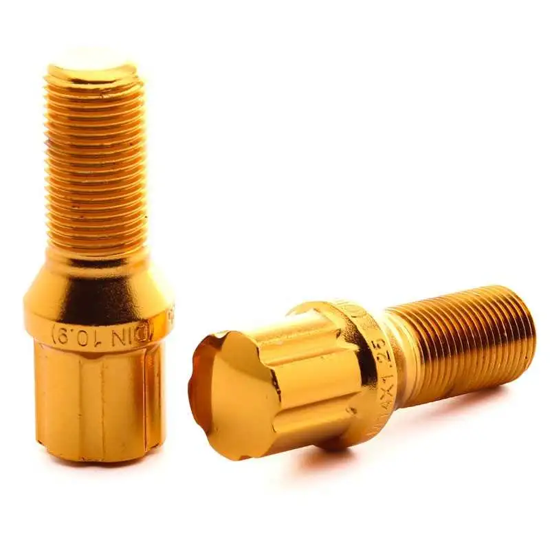 Vis de Roue JB1 Dorees M12x1.5 (Pack de 20)