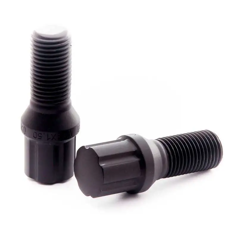 Vis de Roue JB1 Noires M14x1.25 (Pack de 20)